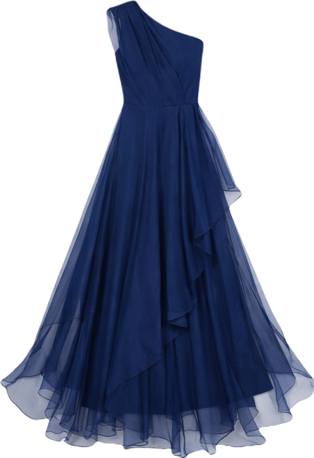 Women's One-Shoulder Ball Gown