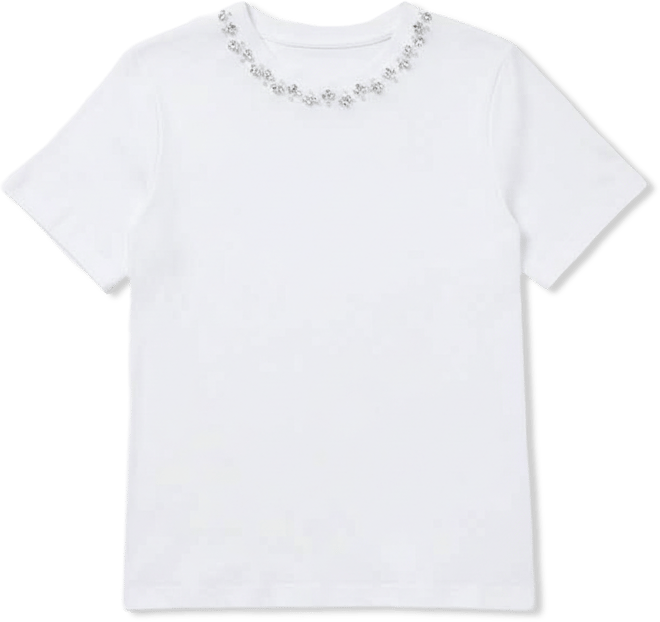 Women's Ribbed Bling T-Shirt