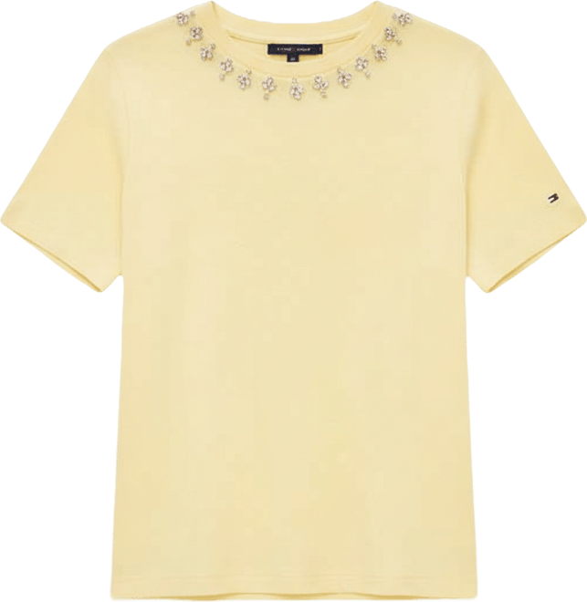 Women's Ribbed Bling T-Shirt