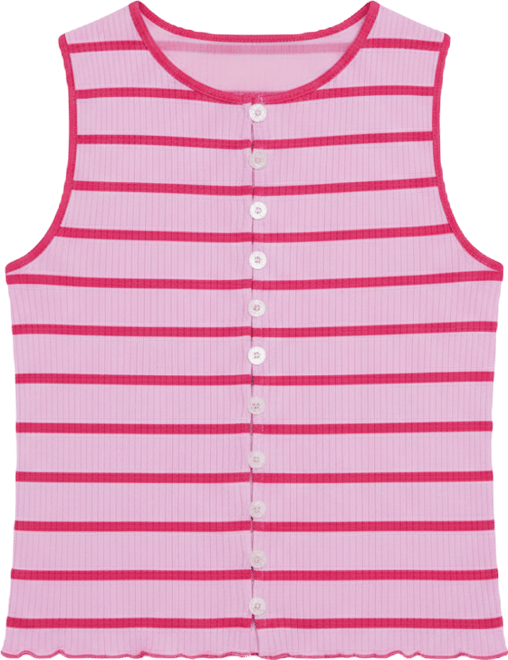 Women's Tilly Striped Crew Neck Tank Top