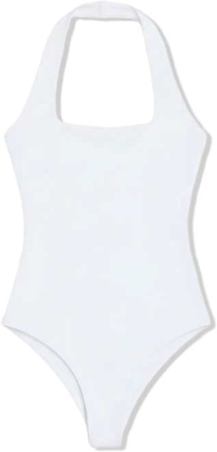 Women's Halter Square Neck Bodysuit