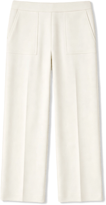 Women's Pull-On Mid-Rise Wide-Pants