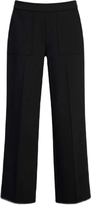 Women's Pull-On Mid-Rise Wide-Pants