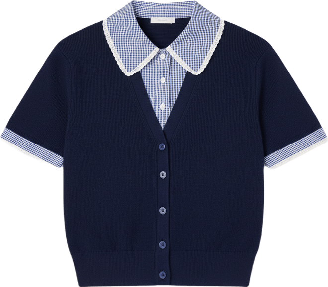 Women's Marlee Mixed Media Cardigan Sweater