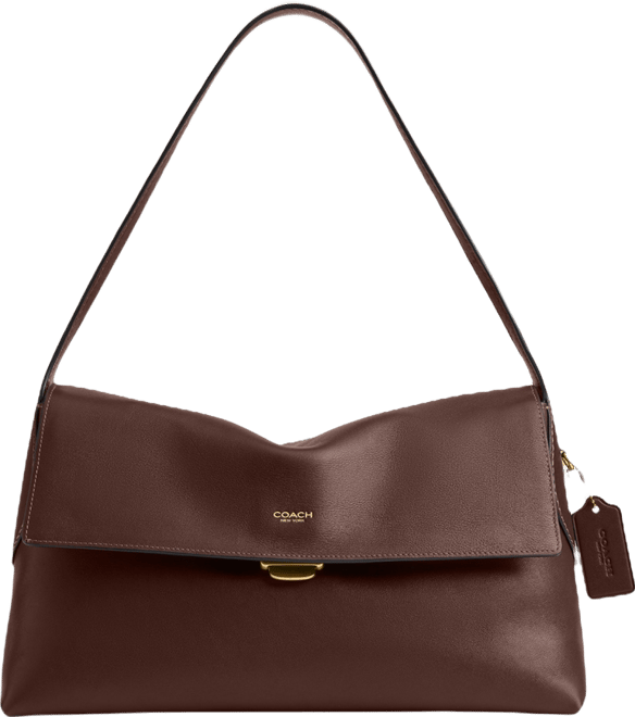 COACH チェルシー ヌバッグ レザー 10139 ハンドバッグ COACH Chelsea Large Leather Slim Shoulder Bag 36 - Macy's