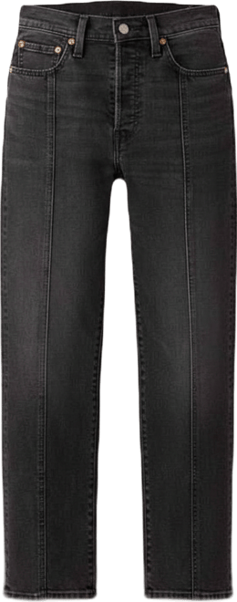 Women's Ribcage High Rise Straight Ankle Jeans