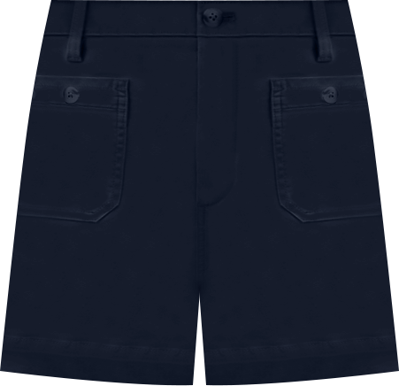 Women's Twill Patch Pocket Shorts
