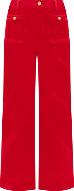 Women's Twill Patch Pocket Chinos Pants