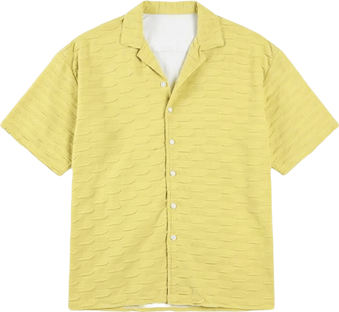 Men's Swish-Textured Shirt