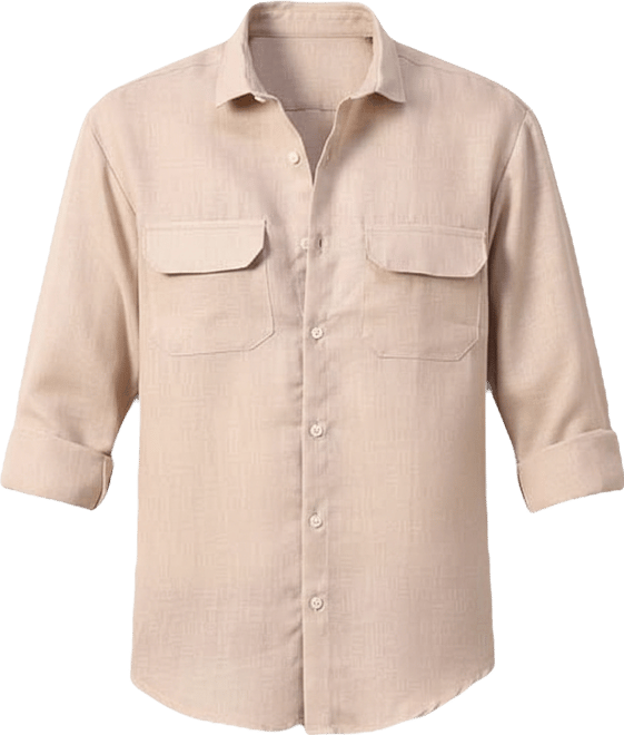 Men's Solid Utility Shirt