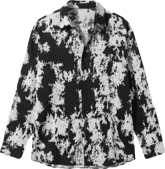 Men's Splash-Pleat Shirt