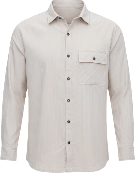 Men's Multitrack-Striped Shirt