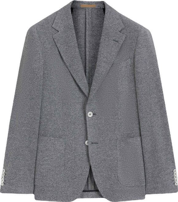 Boss by  Men's Patterned Linen Blend Regular-Fit Blazer