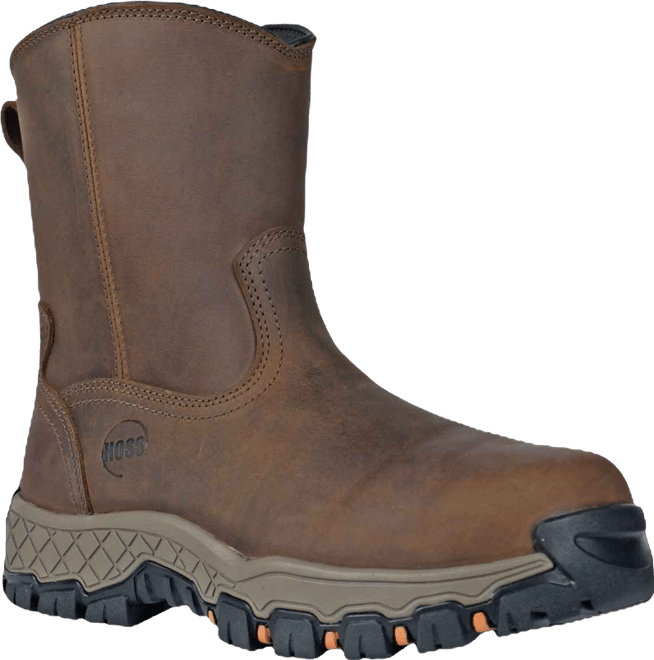 Men's Hoss Recon 8 Inch Composite Toe Side Zip Work Boot