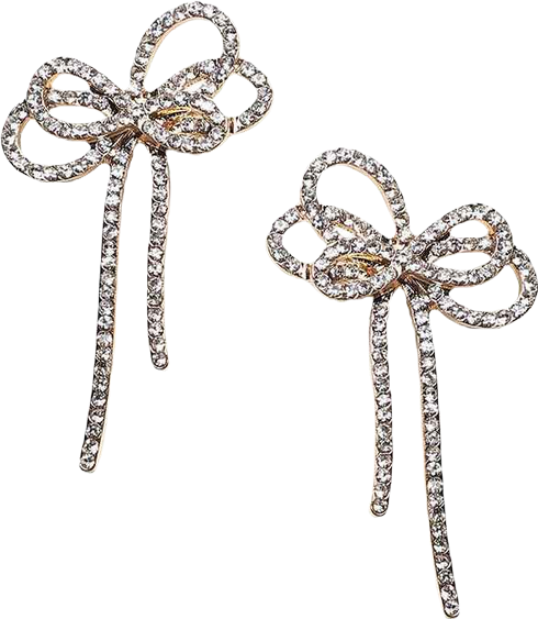 Women's Bow Drop Earrings