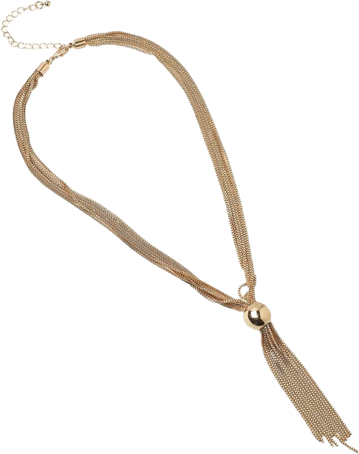 Women's The Ballchain Lariat Necklace