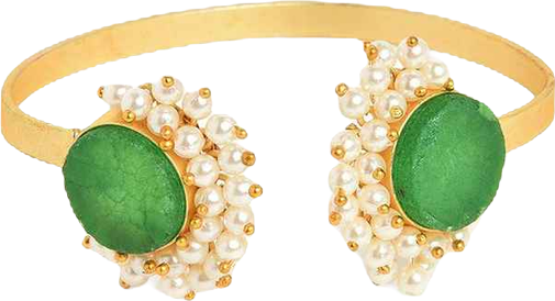 Women's Cluster Stone Cuff Bracelet