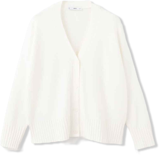 Women's V-Neck Knitted Cardigan Sweater