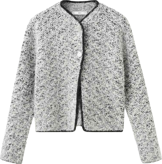 Women's Flecked Cotton-Blend Jacket