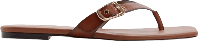 Women's Leonnia Pillow Walk Flat Thong Sandals