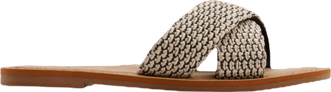 Women's Andreya Raffia Ladies Slip On Sandals
