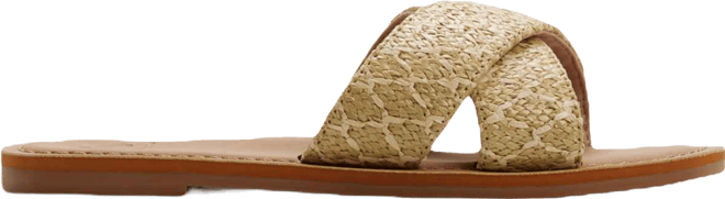 Women's Andreya Raffia Ladies Slip On Sandals