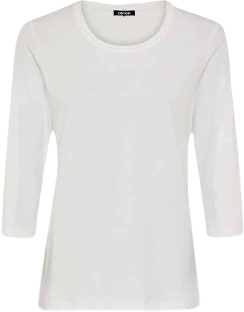 Women's Solid 3/4 Sleeve T-Shirt