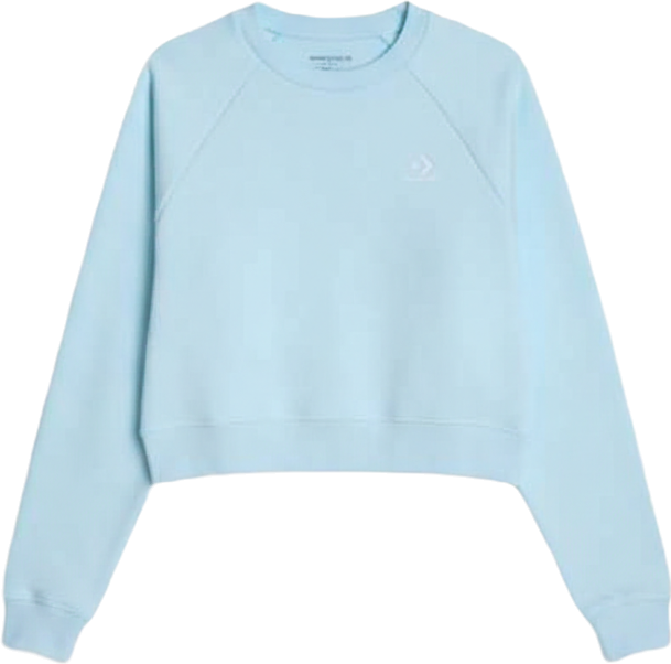 Women's Star Chevron Cropped Crewneck Sweatshirt
