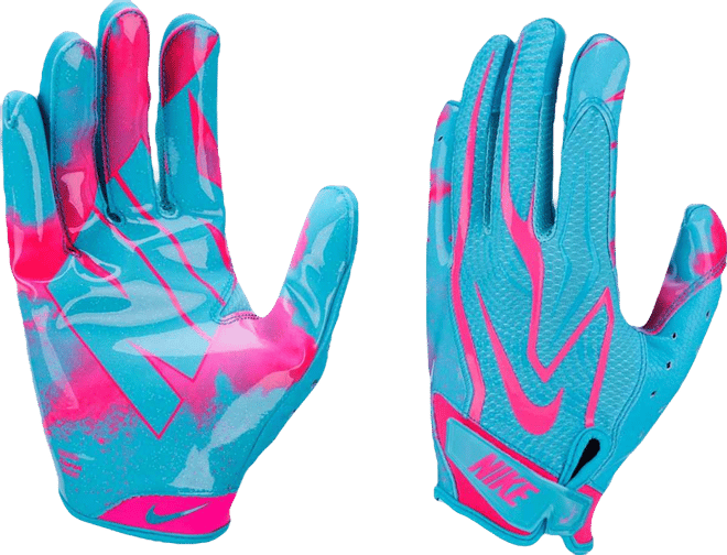 Nike Youth Vapor Jet 9.0 Iridescent Football Gloves | Dick's