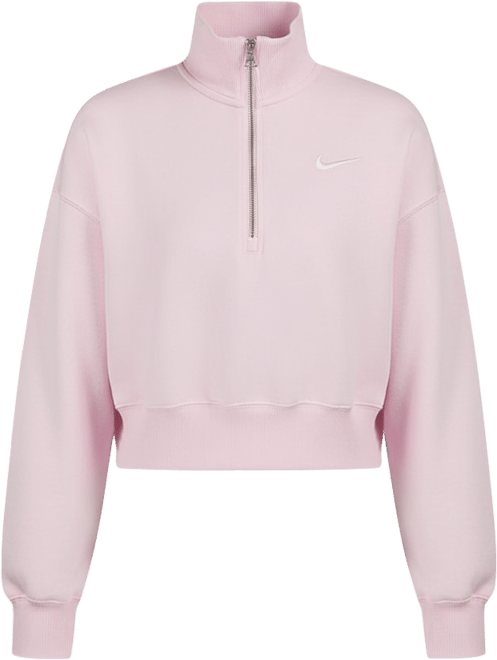 ひな Shop Nike NSW Phoenix Fleece 1/4-Zip Cropped Sweatshirt DQ5767-663