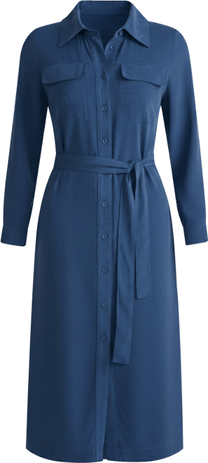 Plus Size Cooling Stretch Cupro Savannah Dress