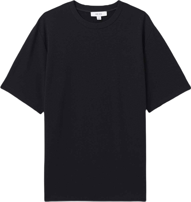 Men's Textured Crew-Neck T-Shirt