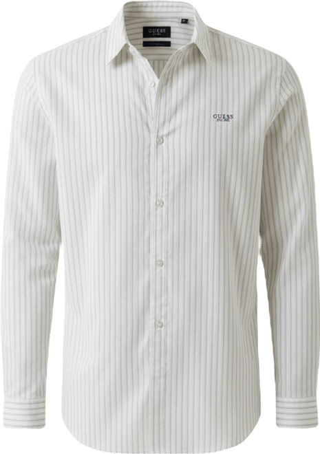 Men's Regular-Fit Jacquard Stripe Shirt