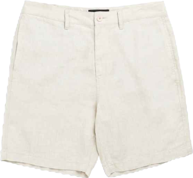 Men's Longbeach 8" Linen Short