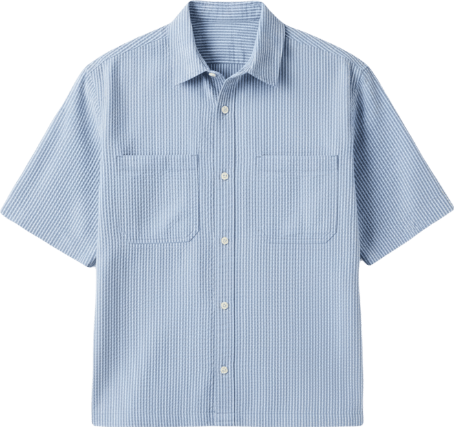 Men's Short-Sleeve Mechanic Boxy Shirt