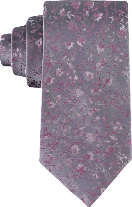 Men's Silk Floral Tie