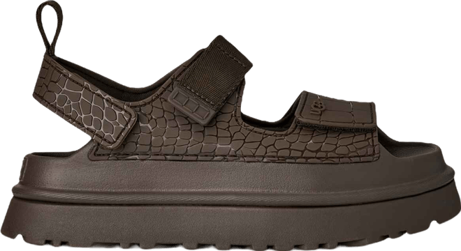 Women's GoldenGlow Embossed Open Toe Sandals