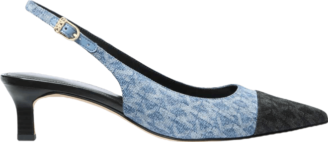 Women's Pointed Toe Cap Slingback Pumps