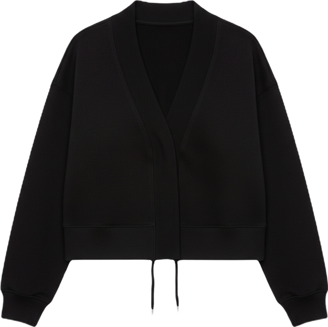 Women's Fleece Cropped Cardigan, Macy's Exclusive