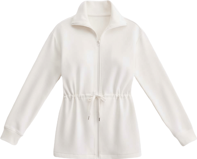 Women's Butter Soft Tie Waist Full Zip Jacket, Macy's Exclusive
