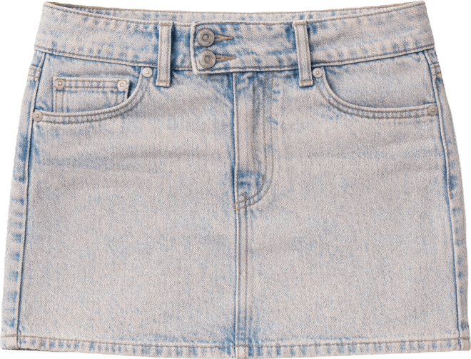 Women's Slim-Fit Superlow Mini Skirt