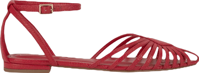 Women's Eulean Huarache Pointed Toe Flat Sandals