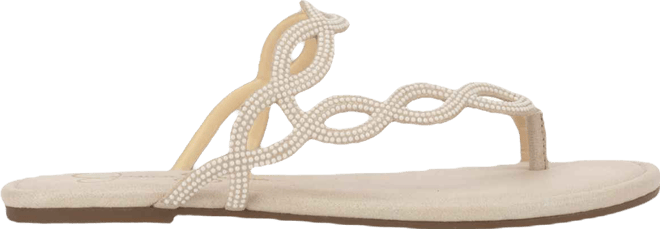 Women's Aloni Jelly Toe Ring Slip-On Flat Sandals