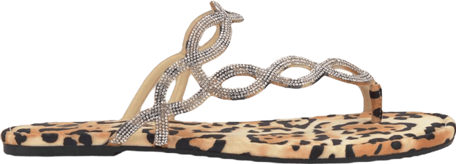 Women's Aloni Jelly Toe Ring Slip-On Flat Sandals