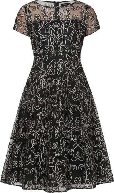 Women's Embroidered Soutache Dress