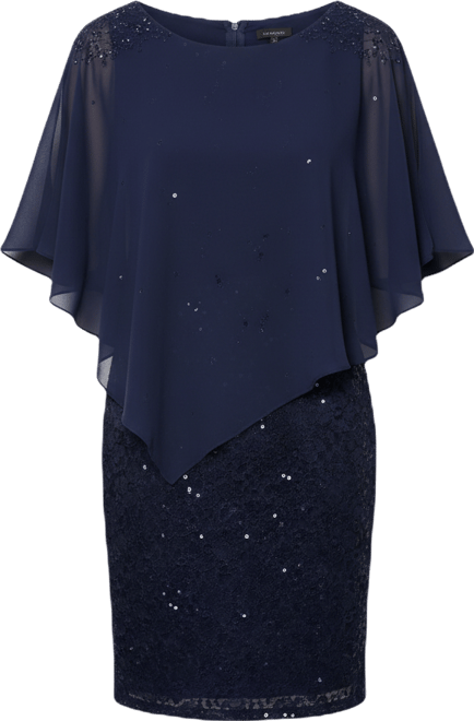 Women's Short Stretch Lace Sheath Dress