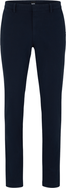 Boss by  Men's Stretch-Cotton Gabardine Slim-Fit Chinos