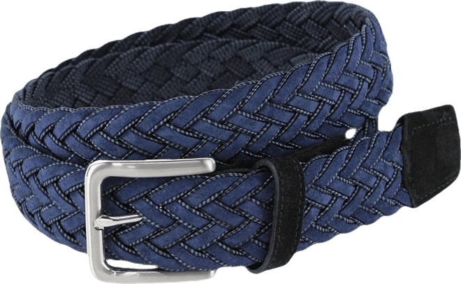 Men's Apollo Italian Braided Suede Versatile Belt