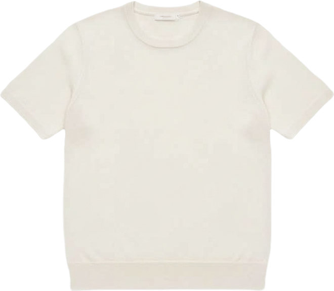 Women's Merino Wool Short-Sleeve Sweater