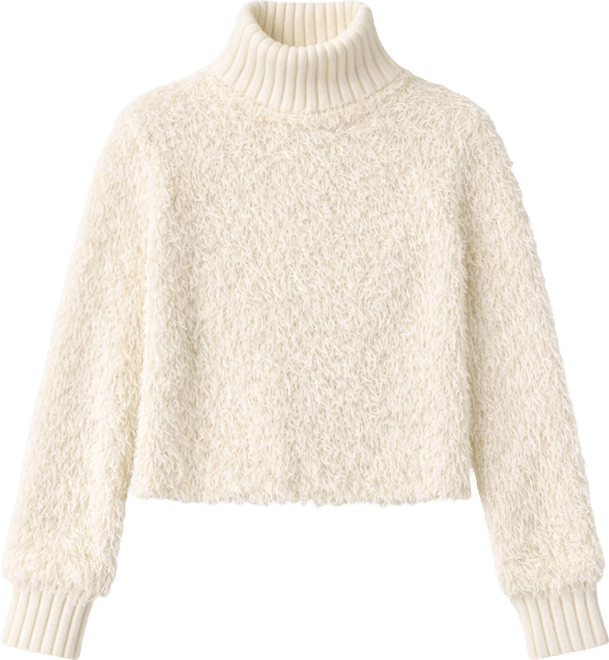 Women's High Neck Fringe Blouse